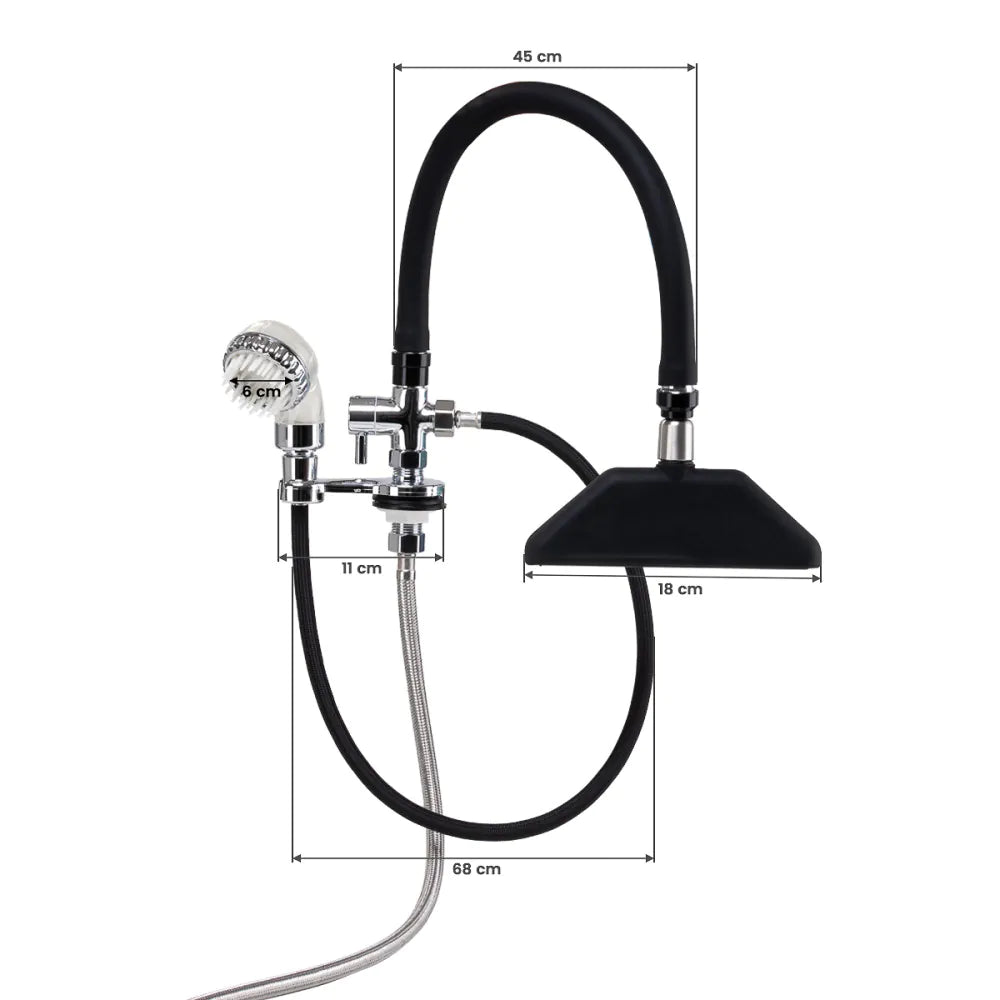 TORNEIRA CASCATA COM MISTURADOR GABBIANO