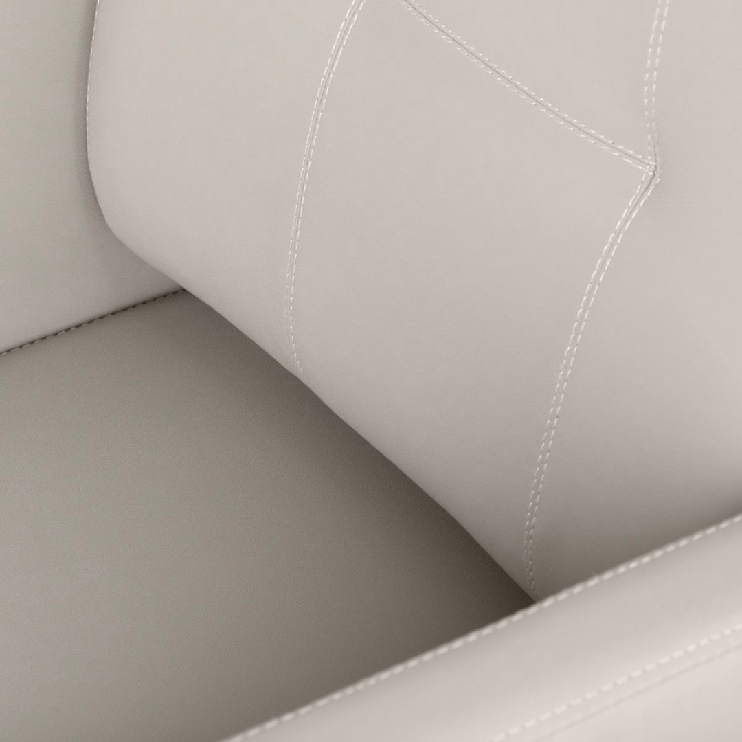 CADEIRA DE CABELEIREIRO BERGAMO BEGE GABBIANO