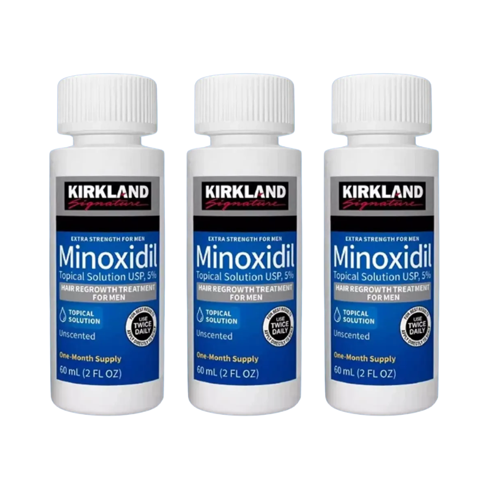 KIRKLAND MINOXIDIL LOÇÃO ANTIQUEDA 60ML