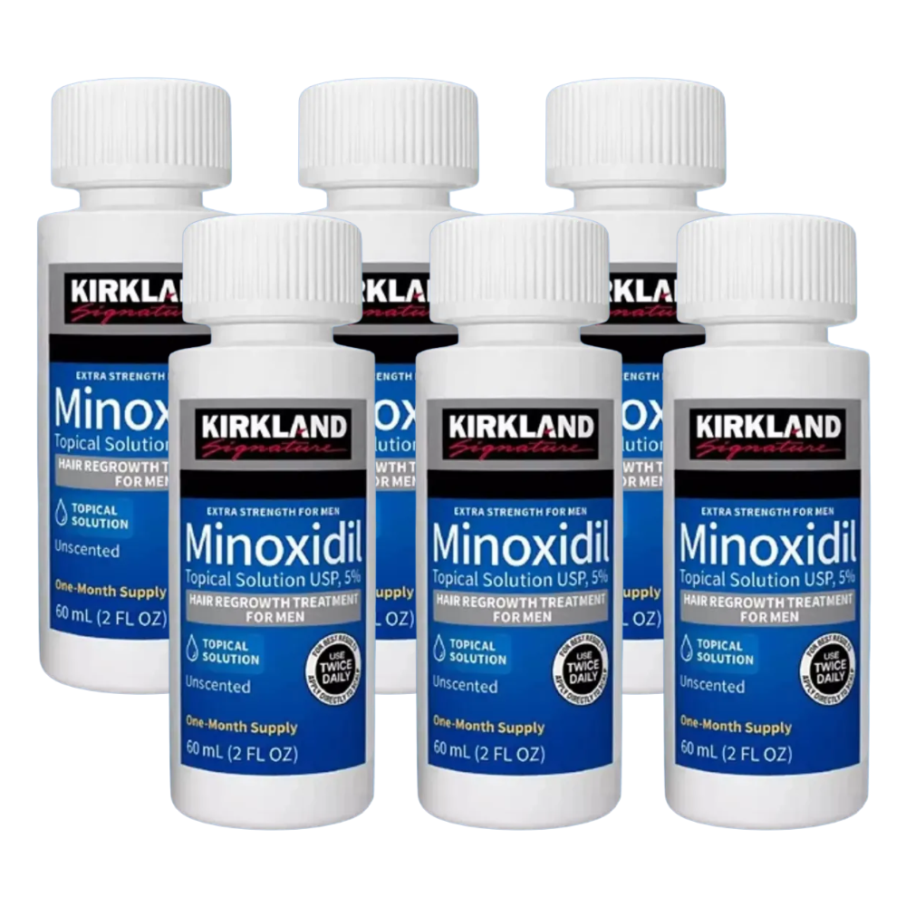 KIRKLAND MINOXIDIL LOÇÃO ANTIQUEDA 60ML
