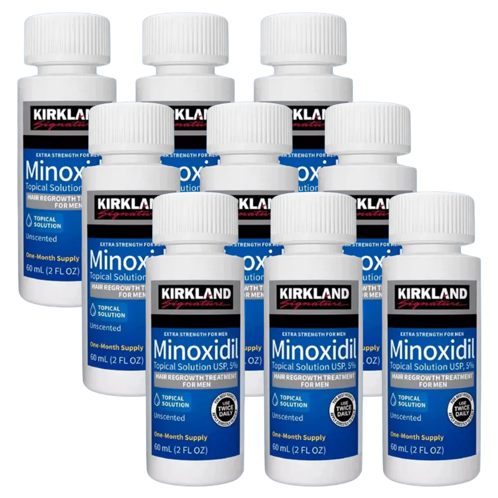 KIRKLAND MINOXIDIL LOÇÃO ANTIQUEDA 60ML