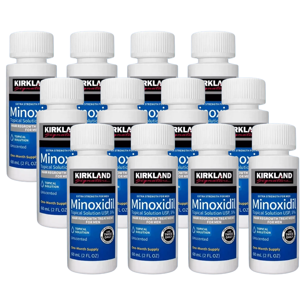 KIRKLAND MINOXIDIL LOÇÃO ANTIQUEDA 60ML