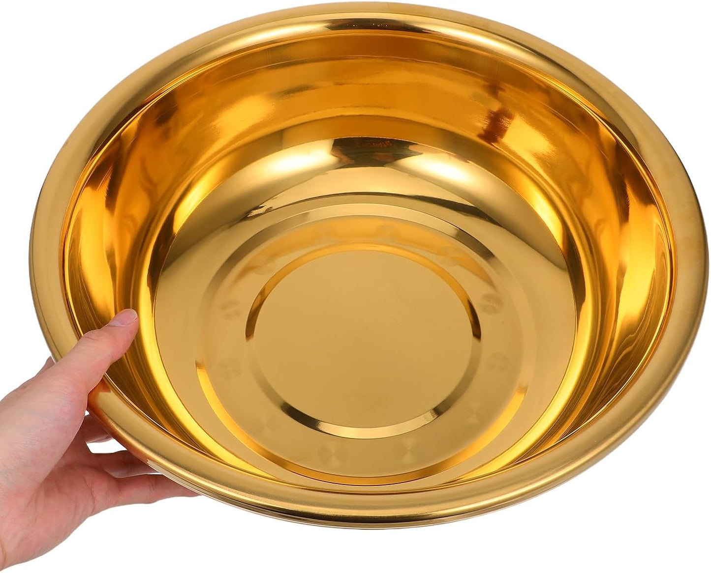 BACIA PEDICURE GOLD INOX