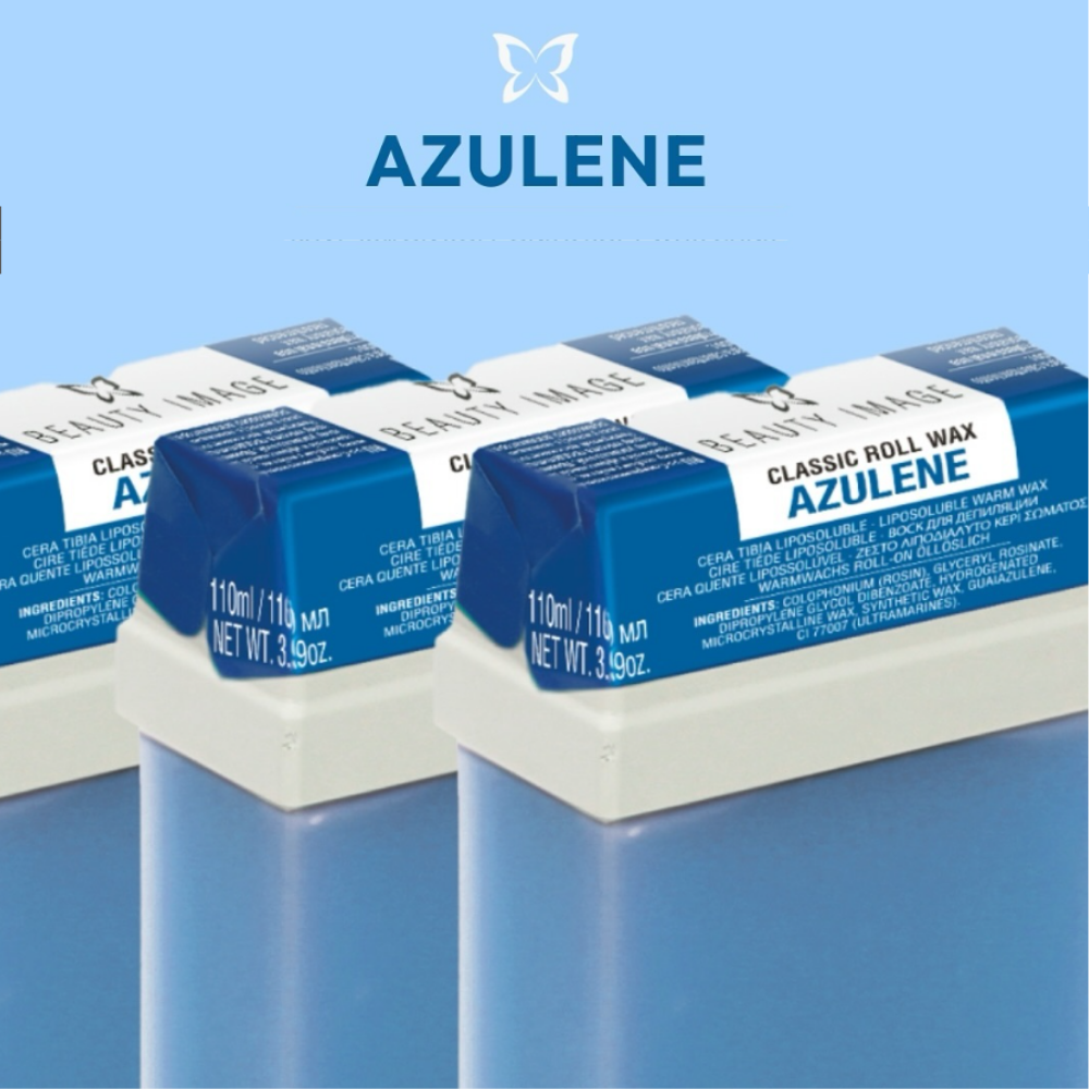 CERA DEPILATÓRIA ROLL-ON AZULENE BEAUTY IMAGE