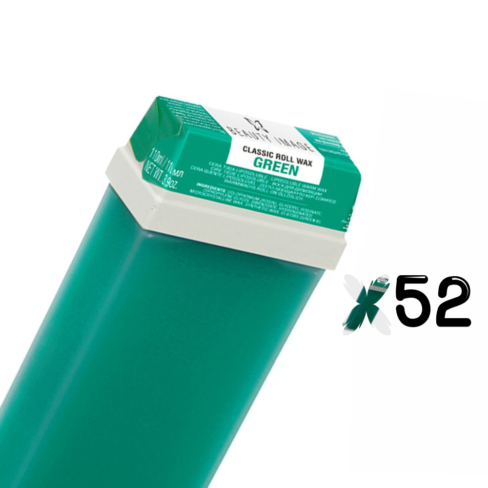 CERA DEPILATÓRIA ROLL-ON VERDE BEAUTY IMAGE