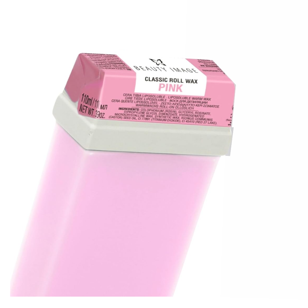 CERA DEPILATÓRIA ROLL-ON ROSA BEAUTY IMAGE