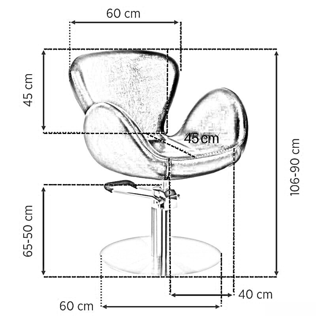 CADEIRA DE CABELEIREIRO BOB BB