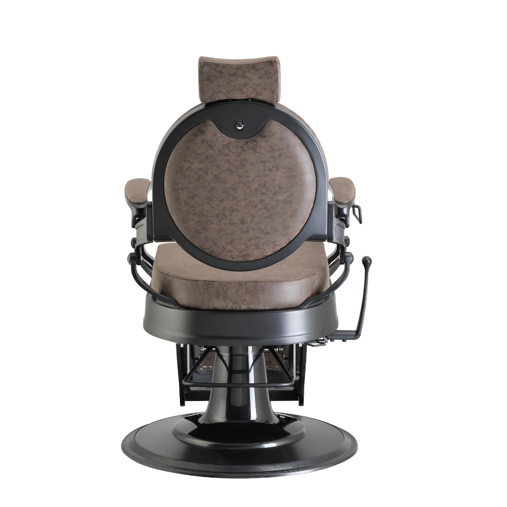 CADEIRA DE BARBEIRO MAE BLACK & BROWN