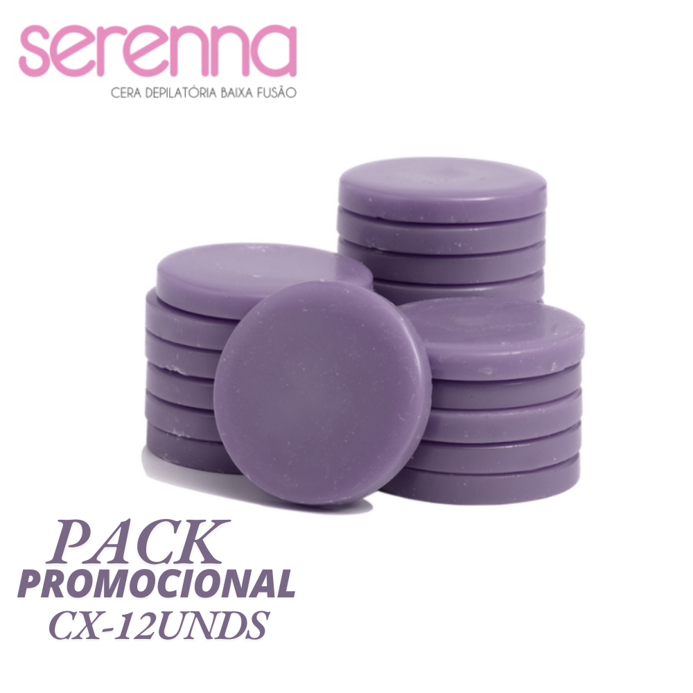 CERA DEPILATÓRIA LAVANDA 1KG SERENNA
