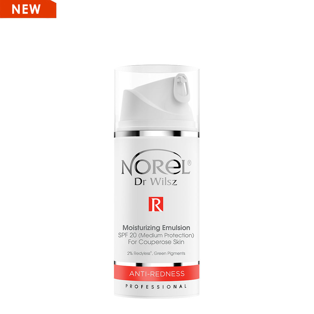 EMULSÃO HIDRATANTE PARA PELE COM ROSÁCEA, FPS 20 (PROTEÇÃO MÉDIA) 100ML - NOREL