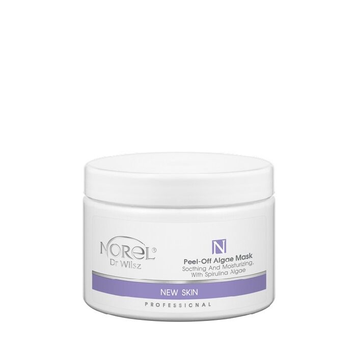 MÁSCARA DE ALGAS PEEL-OFF SUAVIZANTE E HIDRATANTE COM ALGA SPIRULINA 250G - NOREL