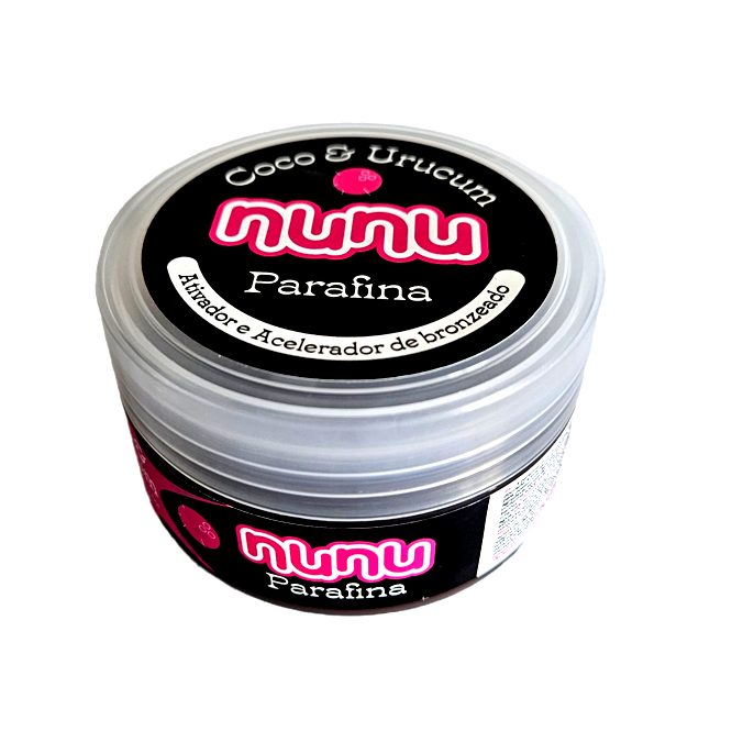 PARAFINA BRONZEADORA COCO E URUCUM 200ML NUNU