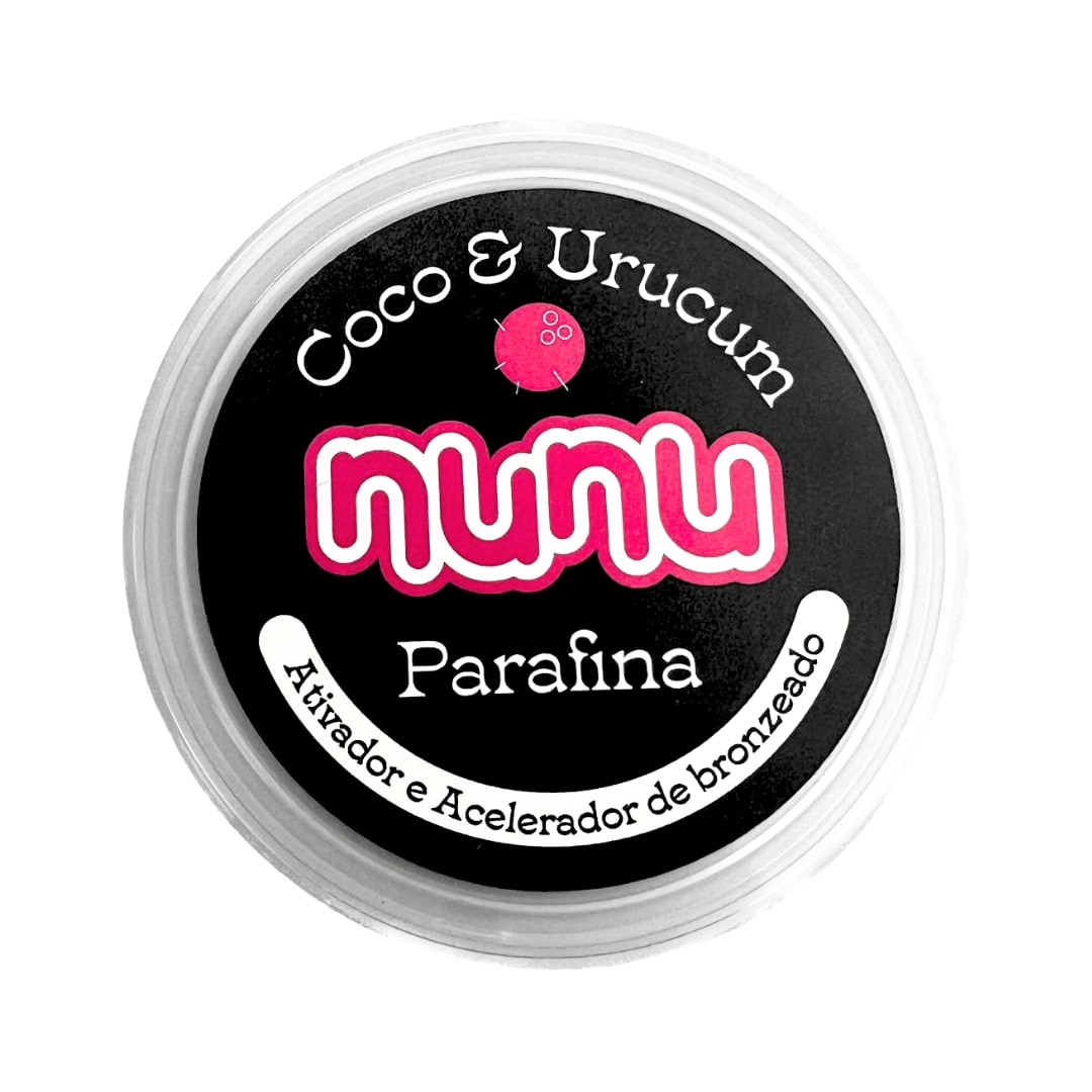 PARAFINA BRONZEADORA COCO E URUCUM 200ML NUNU