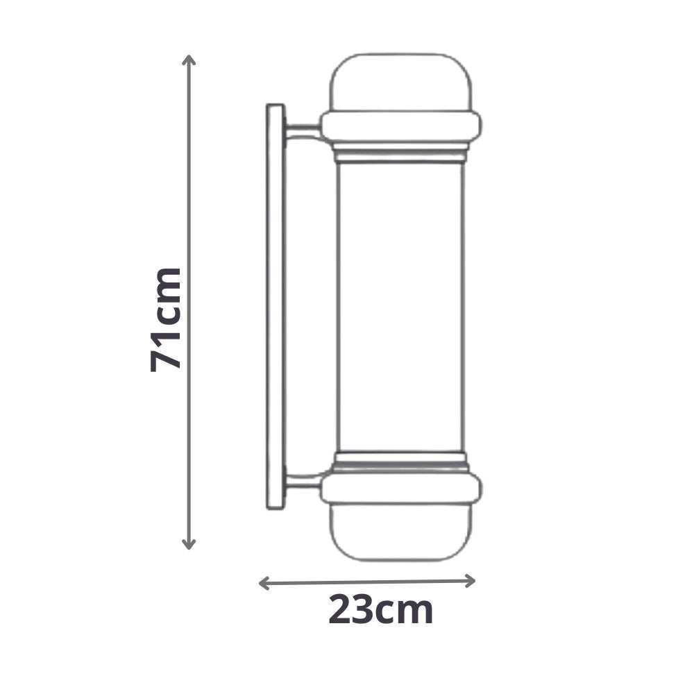 POSTE DE BARBEIRO BARBER POLE JOHNNY