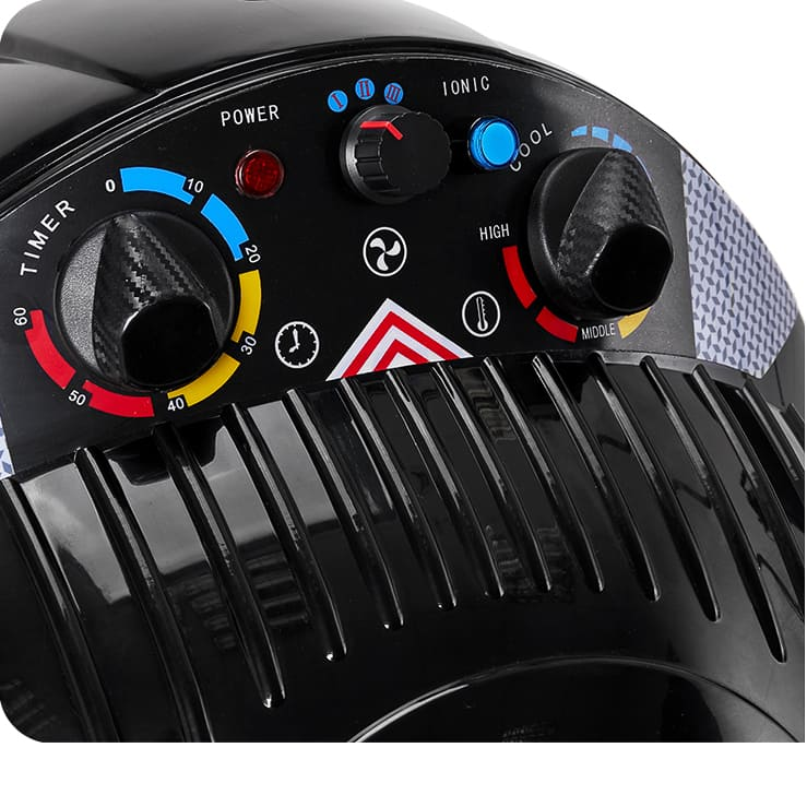 SECADOR IÔNICO GABBIANO CENTURION DVI-303W DE TRÊS VELOCIDADES PRETO