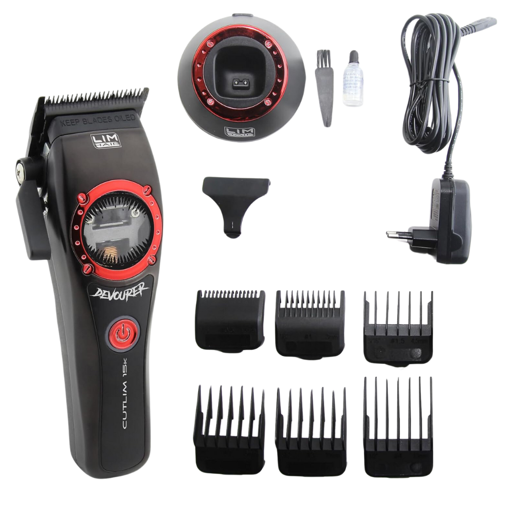MÁQUINA DE CORTER DEVOURER CUTLIM CLIPPER 15K LIM HAIR