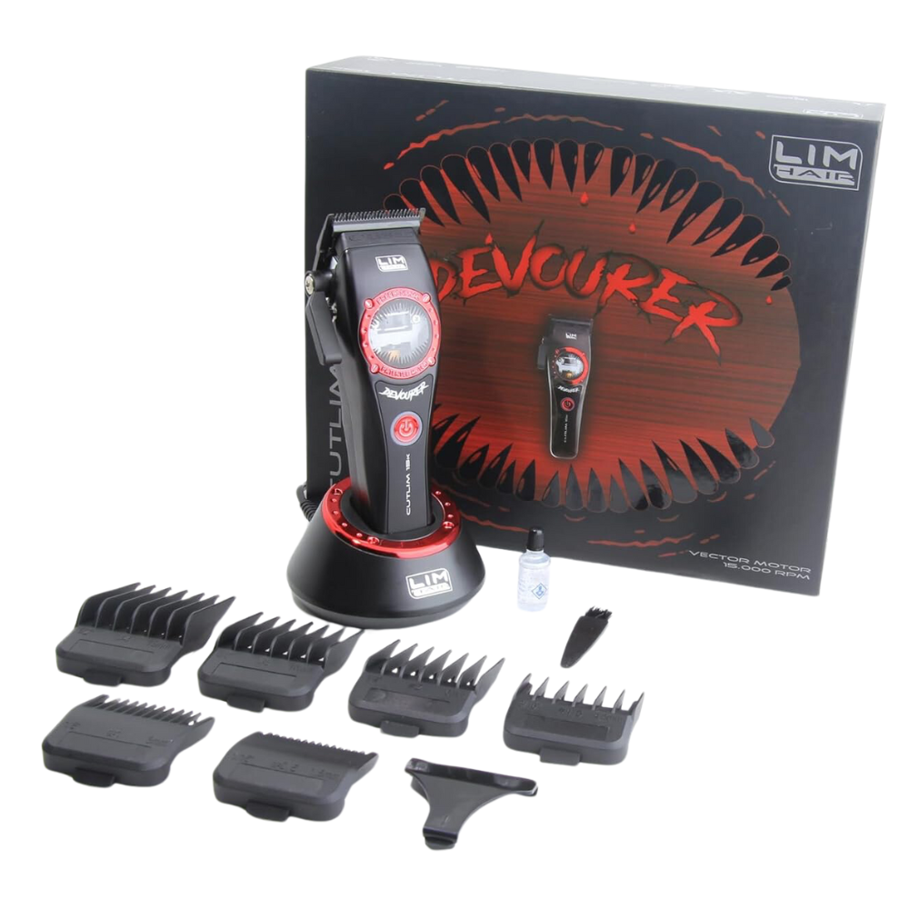 MÁQUINA DE CORTER DEVOURER CUTLIM CLIPPER 15K LIM HAIR
