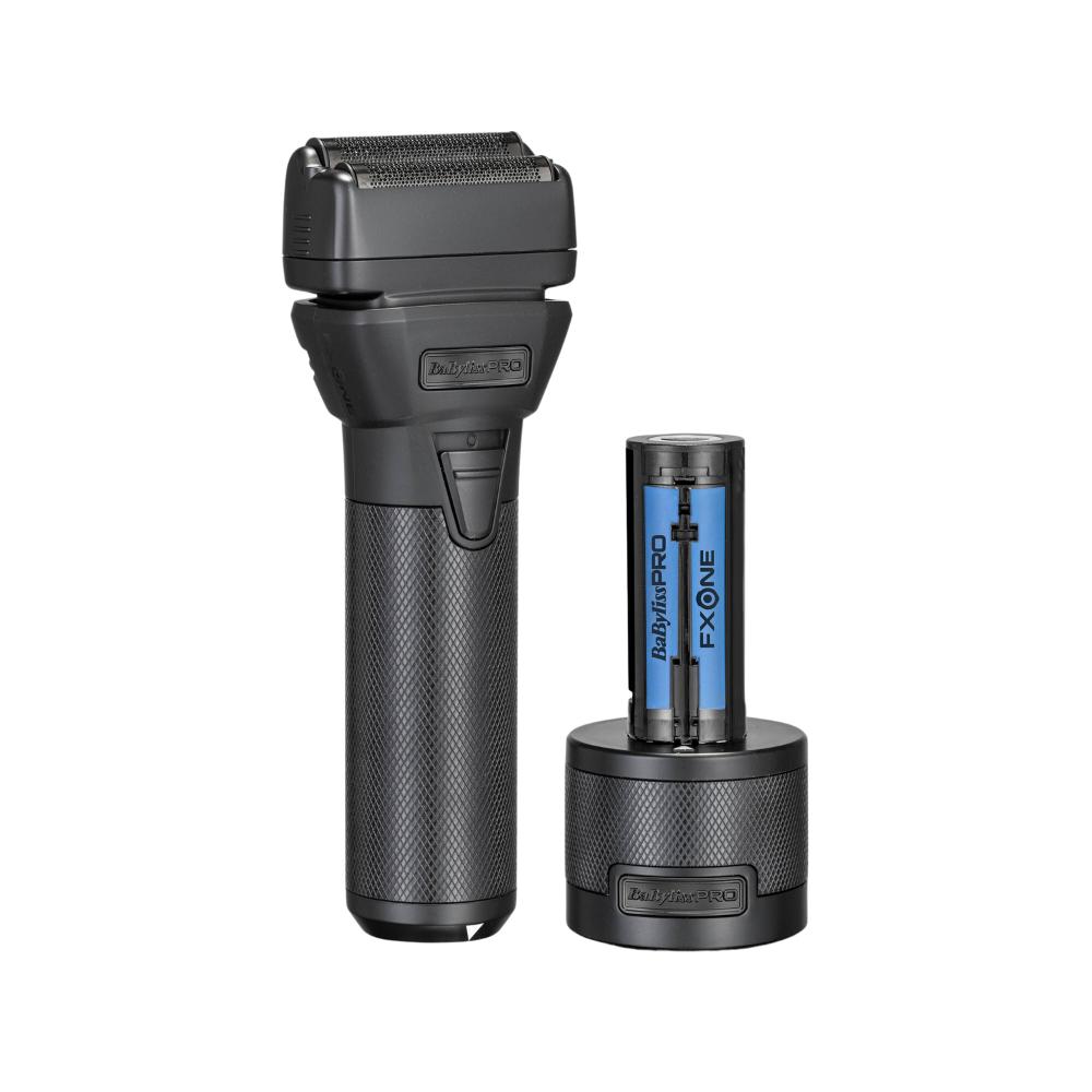 MÁQUINA DE BARBEAR FXONE DOUBLE FOIL BLACK SHAVER BABYLISS PRO