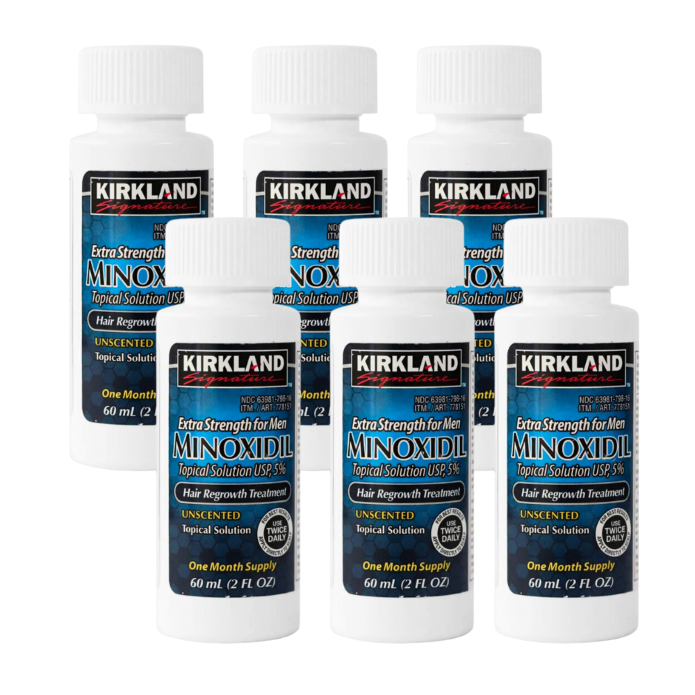 KIRKLAND MINOXIDIL LOÇÃO ANTIQUEDA 60ML