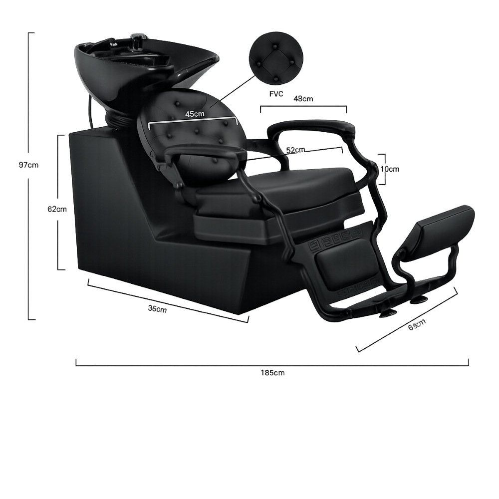 RAMPA DE LAVAGEM RANCH BLACK