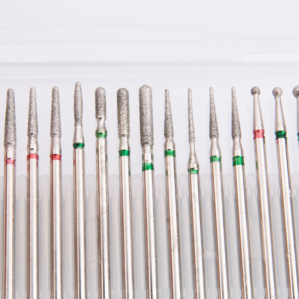 SET 30 CARBIDES DIAMANTADOS PARA MICROMOTORES
