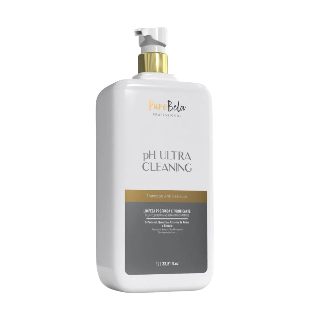 SHAMPOO ANTI-RESÍDUO PH ULTRA CLEANING 1000ML PURE BELA