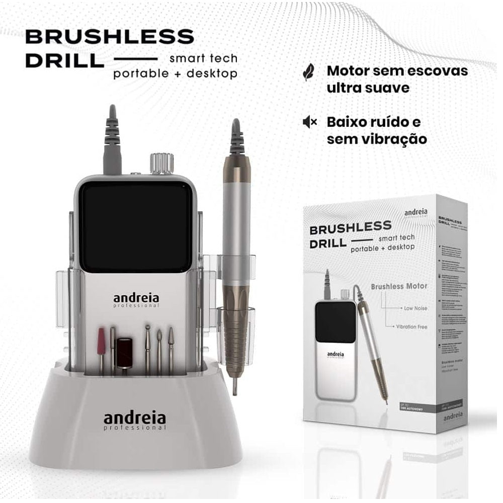 BROCA MICROMOTOR PORTÁTIL BRUSHLESS DRILL 35.000RPM ANDREIA