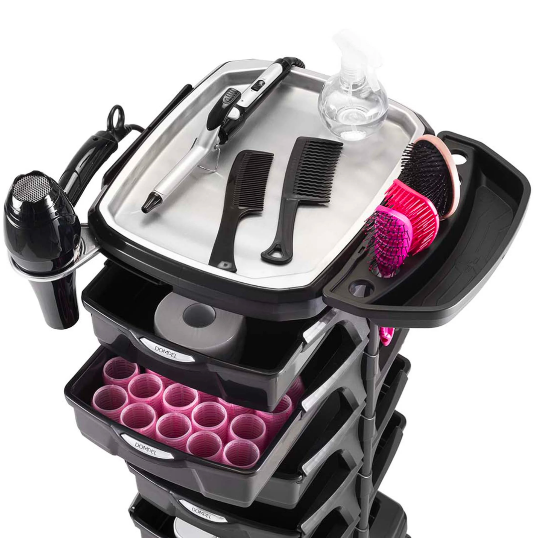 CARRINHO DE CABELEIREIRO SILVER DOMPEL