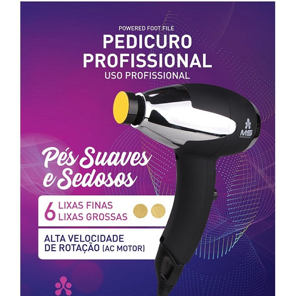 LIXA ELÉTRICA PEDICURE 20.000RPM MS PRO