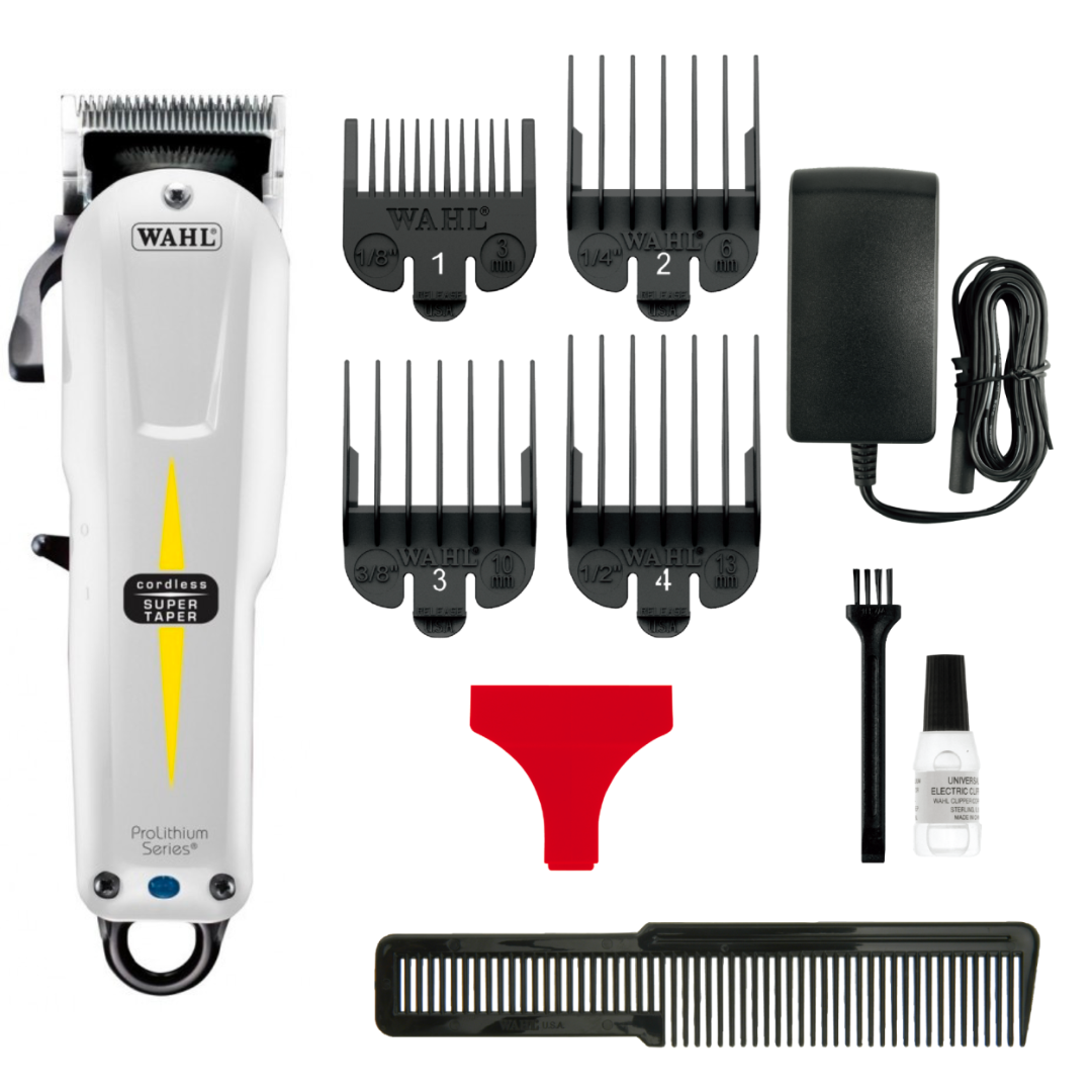 MÁQUINA DE CORTE SUPER TAPER CLIPPER CORDLESS WAHL