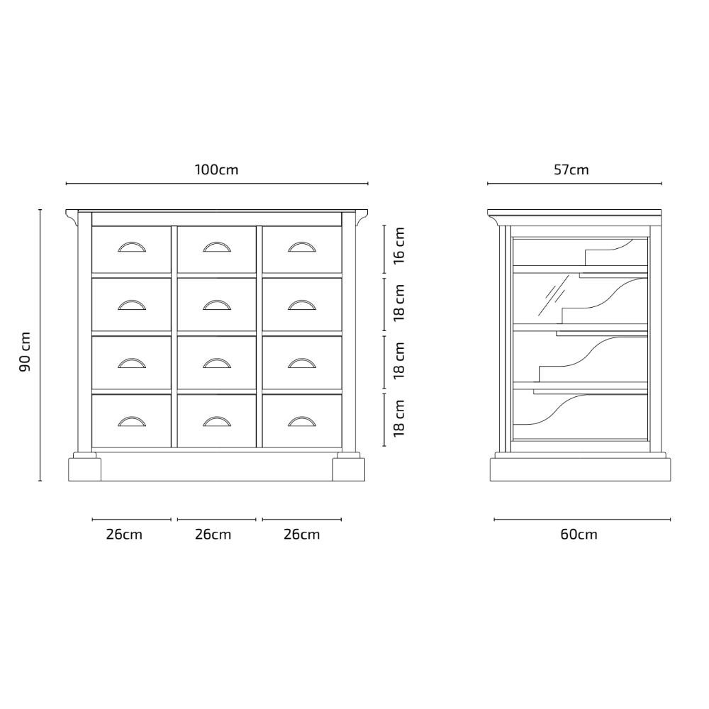 BALCÃO EXPOSITOR RENO