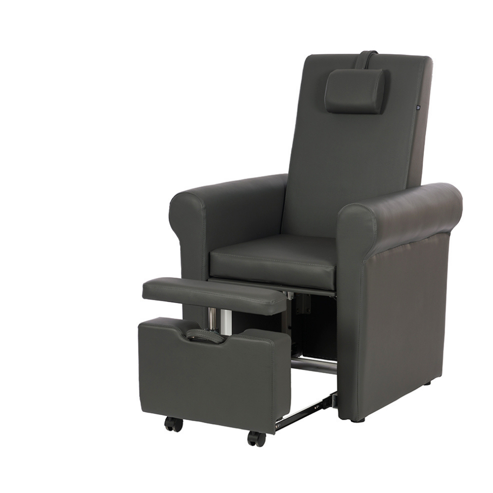 CADEIRA PEDICURE PIRA GREY