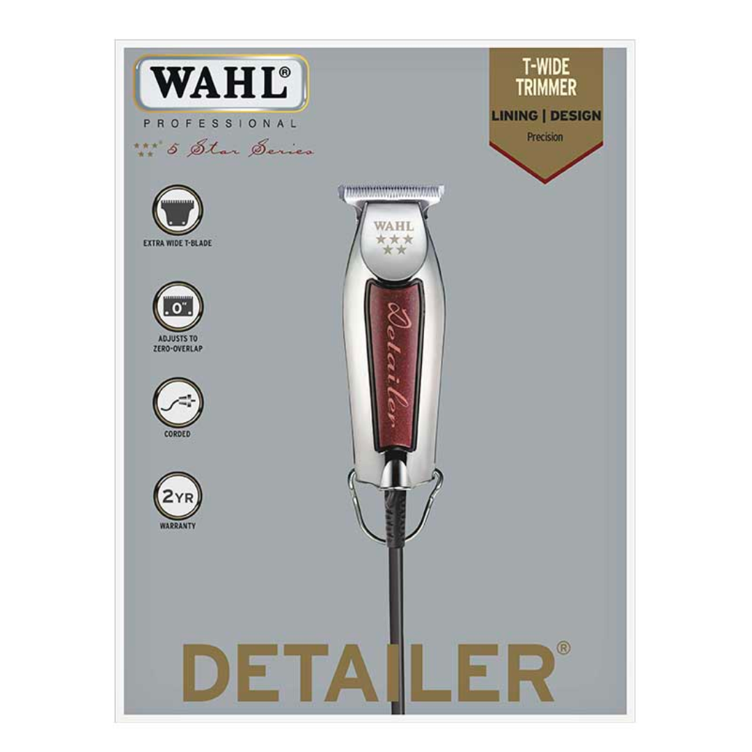 MÁQUINA DE CONTORNO DETAILER T-WIDE TRIMMER CORDED WAHL
