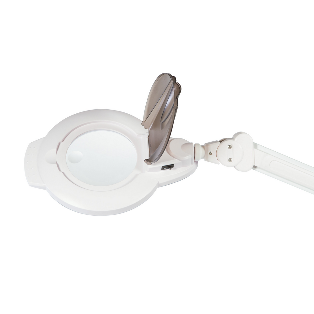LUPA DE AUMENTO 8 DIOPTRIAS COM LED LUZ FRIA CRUX