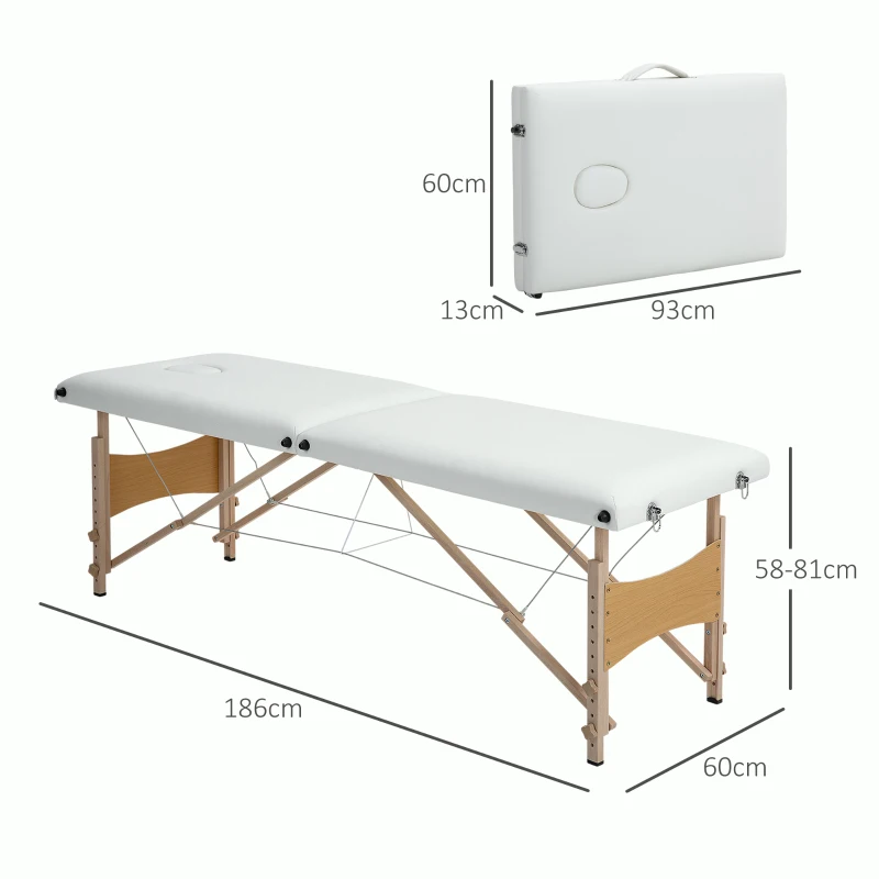 MARQUESA DE MASSAGEM DOBRÁVEL