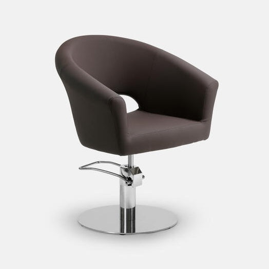 CADEIRA DE CABELEIREIRO ARCEL CASTANHO