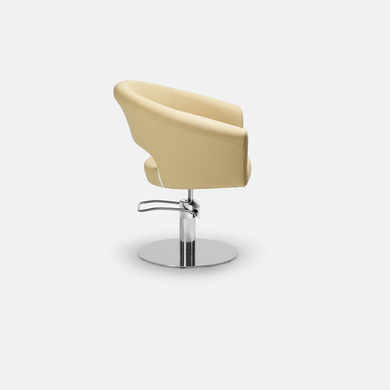 CADEIRA DE CABELEIREIRO ARCEL CREME