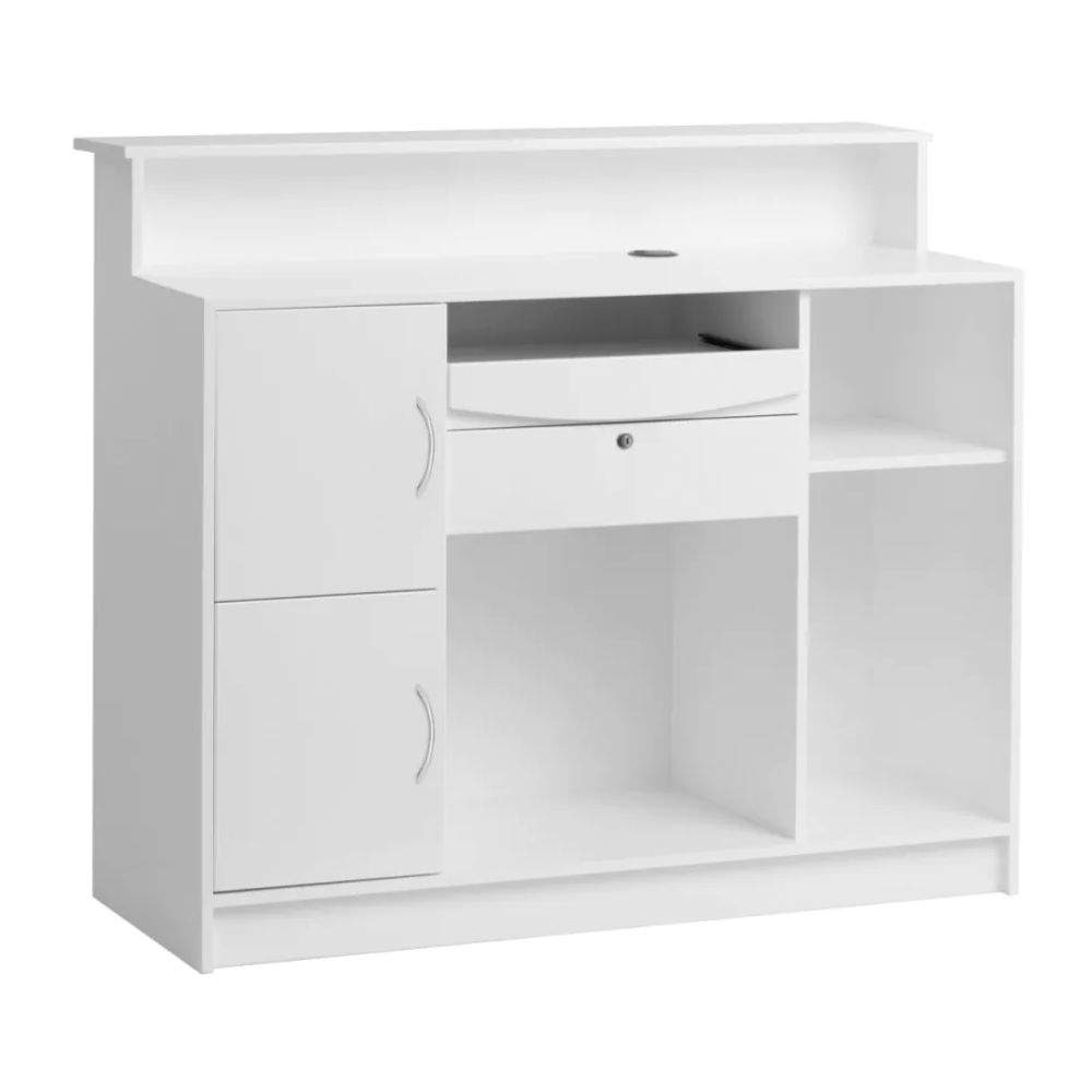 BALCÃO DE RECEPÇÃO G26W BRANCO GABBIANO
