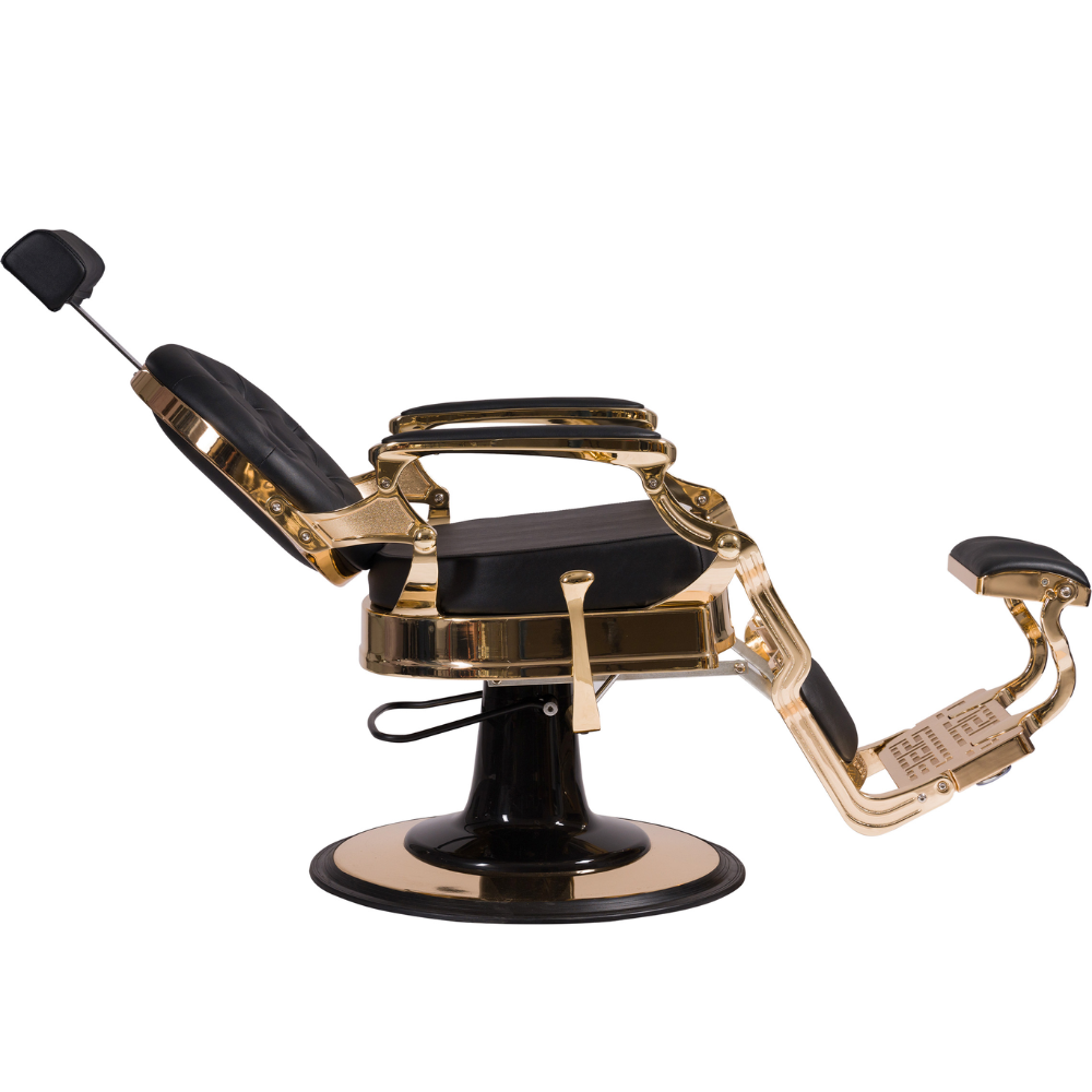 CADEIRA DE BARBEIRO BUZZ GOLD