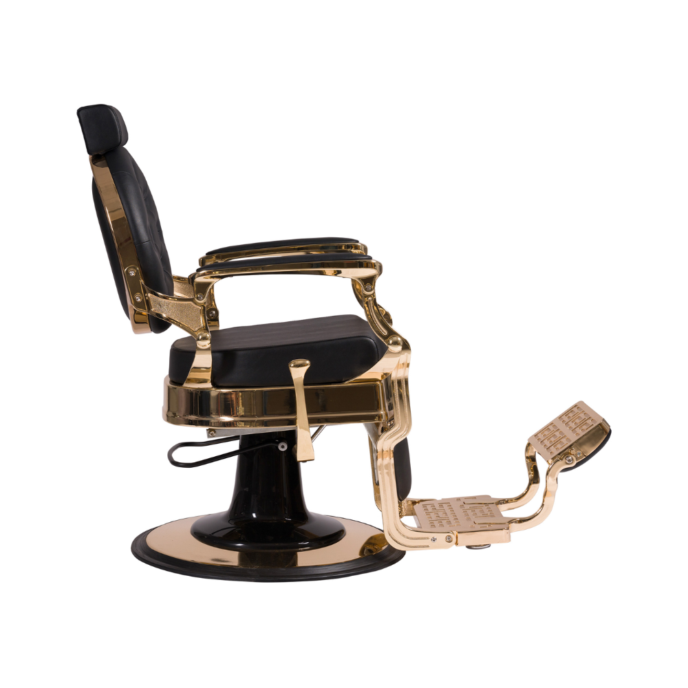 CADEIRA DE BARBEIRO BUZZ GOLD