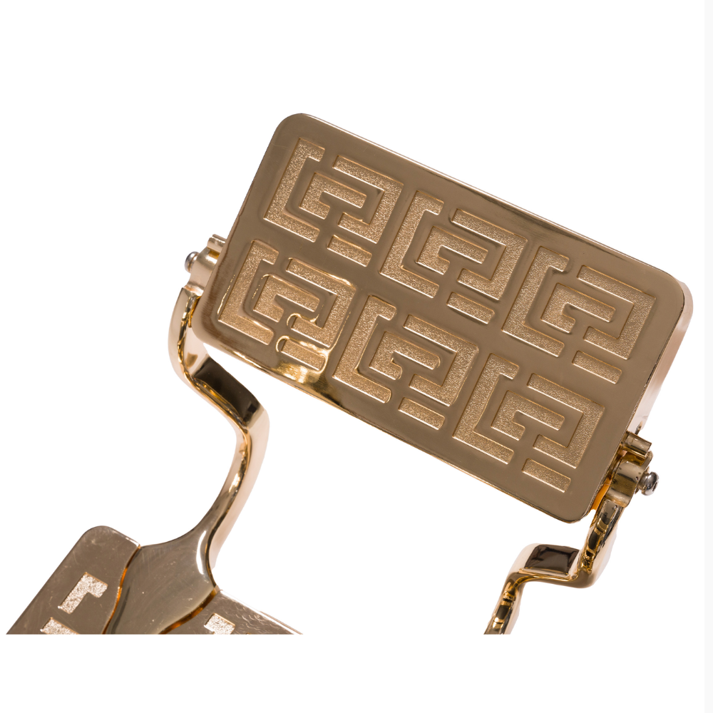 CADEIRA DE BARBEIRO BUZZ GOLD