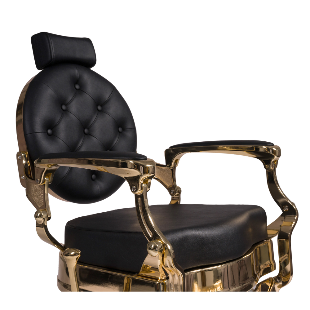 CADEIRA DE BARBEIRO BUZZ GOLD