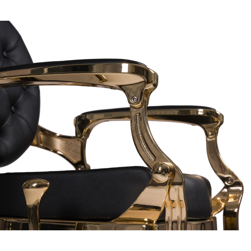 CADEIRA DE BARBEIRO BUZZ GOLD