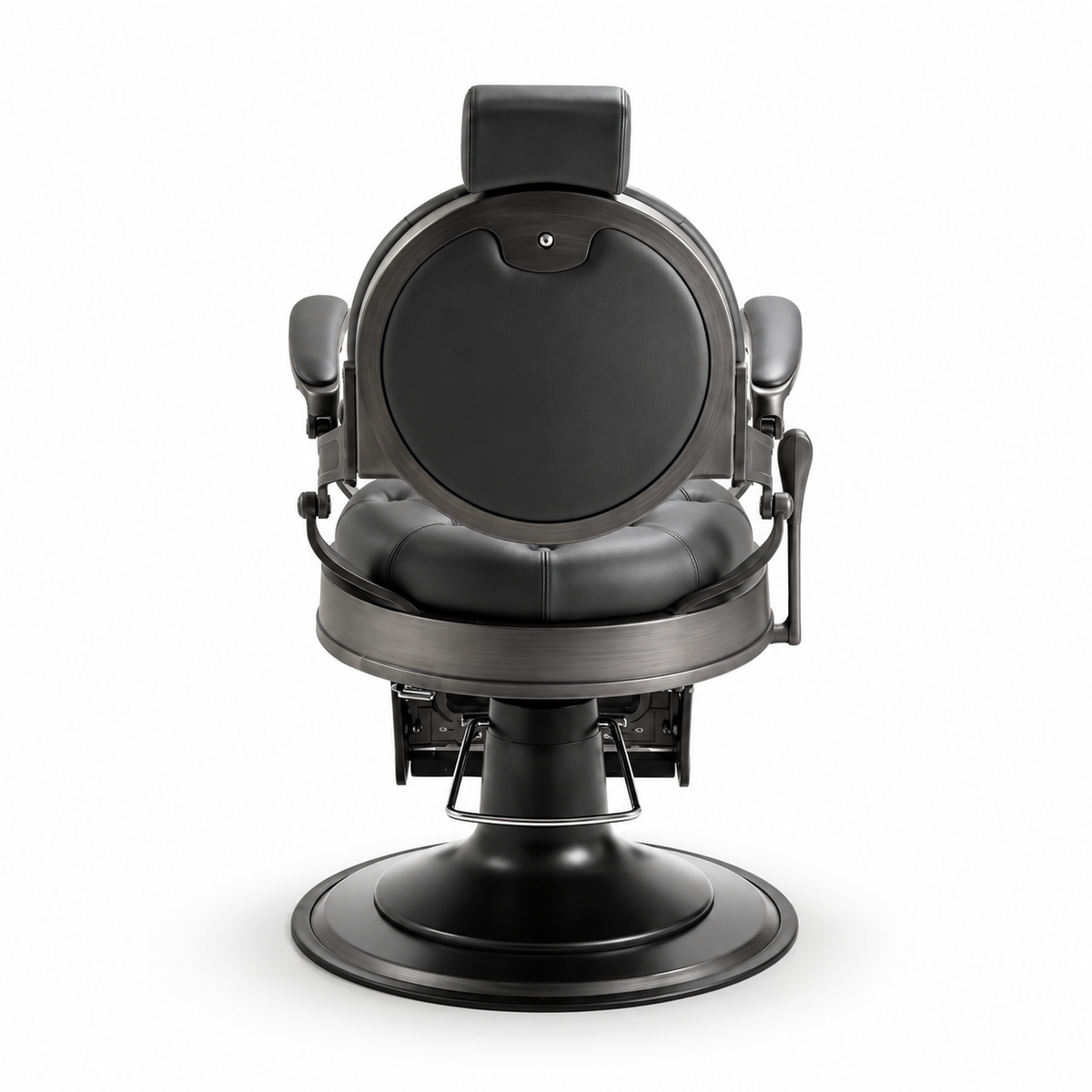 CADEIRA DE BARBEIRO MACK GREY - GREY