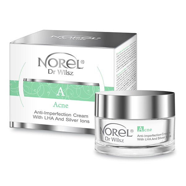 CREME ANTI-IMPERFEIÇÕES COM LHA E ÍONS DE PRATA 50ML - NOREL
