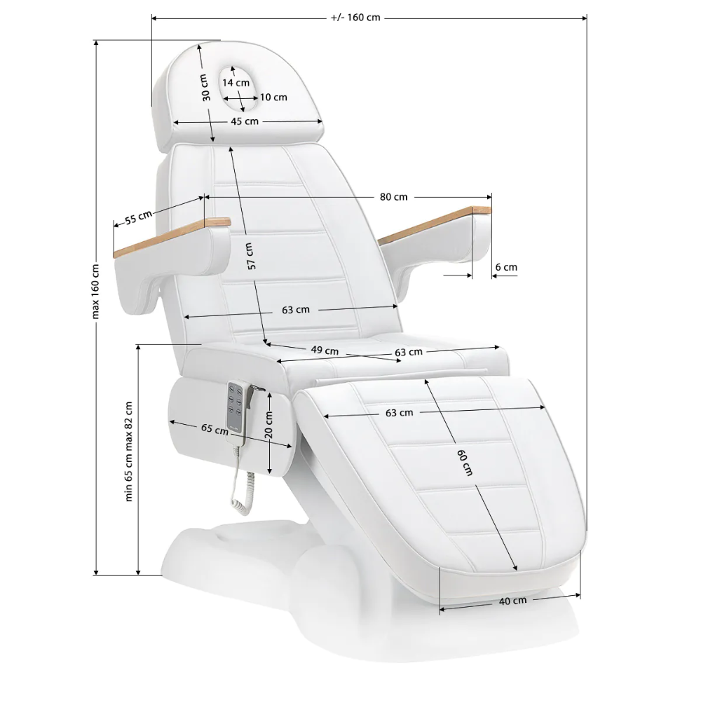 MARQUESA ELÉCTRICA 3 MOTORES LUX273B BRANCA