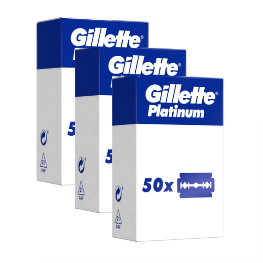 LÂMINAS DUPLAS PLATINUM 50UNDS. GILLETTE