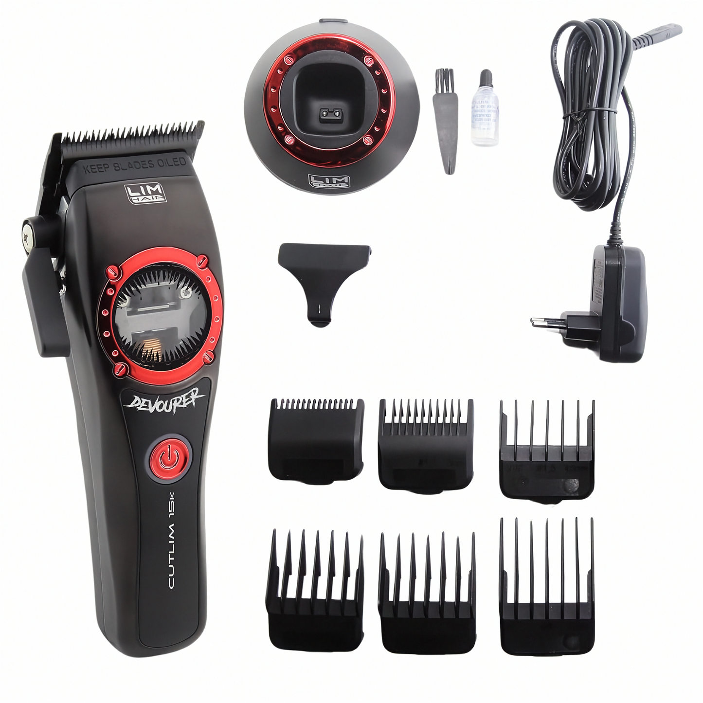 MÁQUINA DE CORTER DEVOURER CUTLIM CLIPPER 15K LIM HAIR