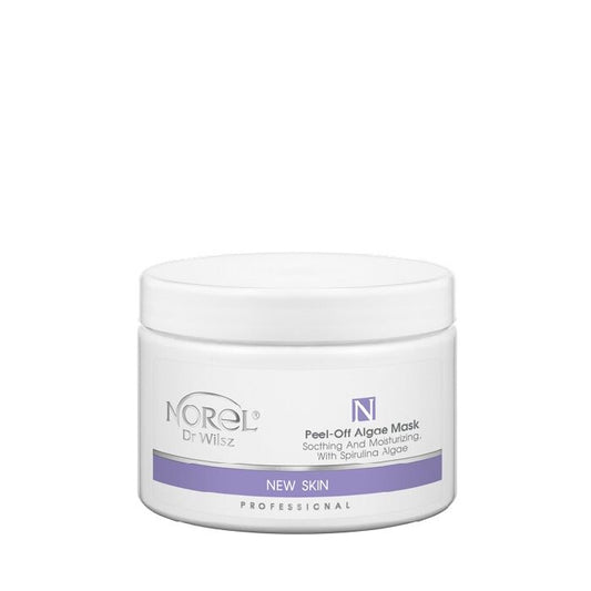 MÁSCARA DE ALGAS PEEL-OFF SUAVIZANTE E HIDRATANTE COM ALGA SPIRULINA 250G - NOREL
