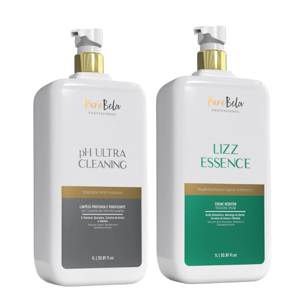 ESCOVA PROGRESSIVA ORGÂNICA LIZZ ESSENCE 1000ML PURE BELA